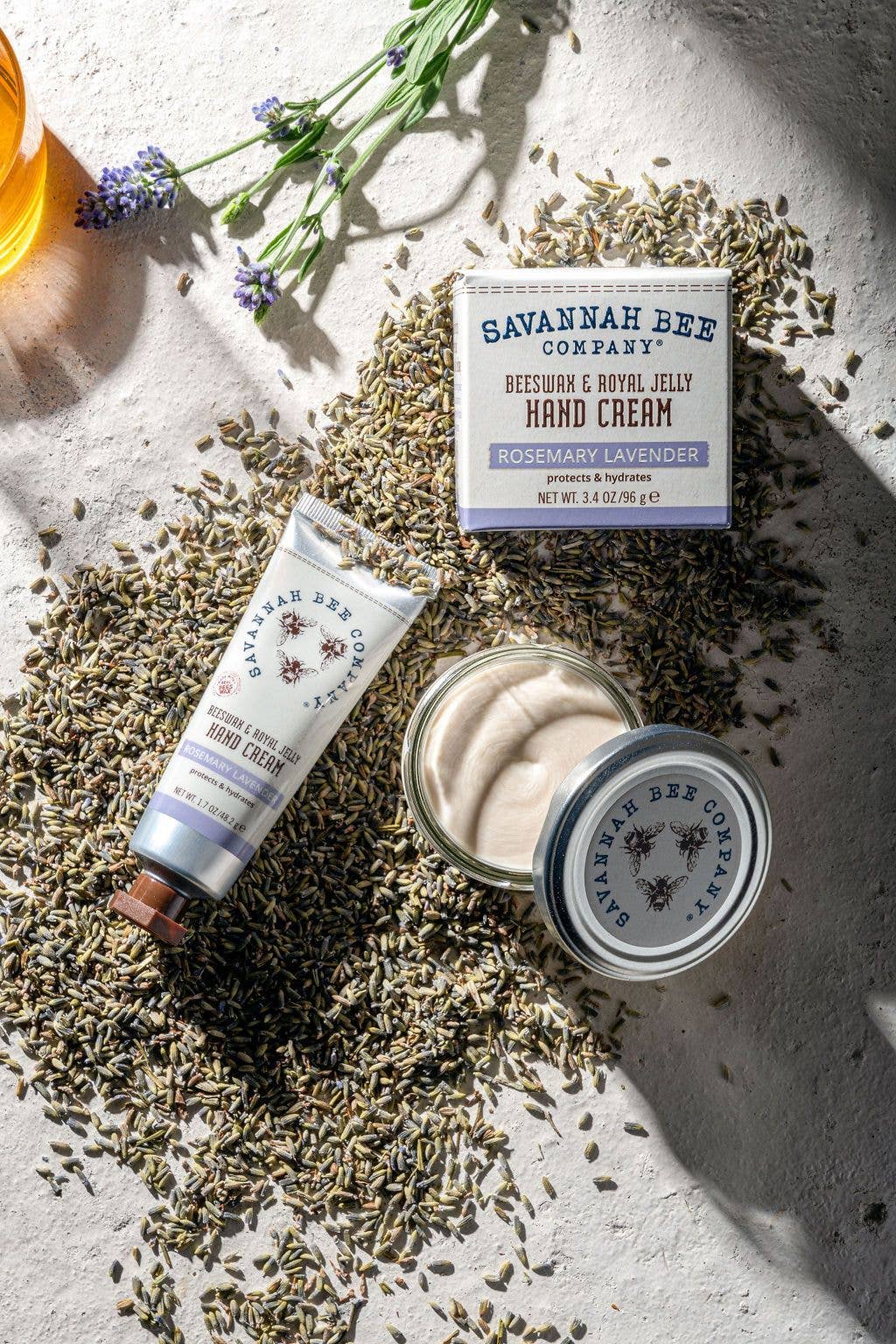 Hand Cream Jar - Rosemary Lavender