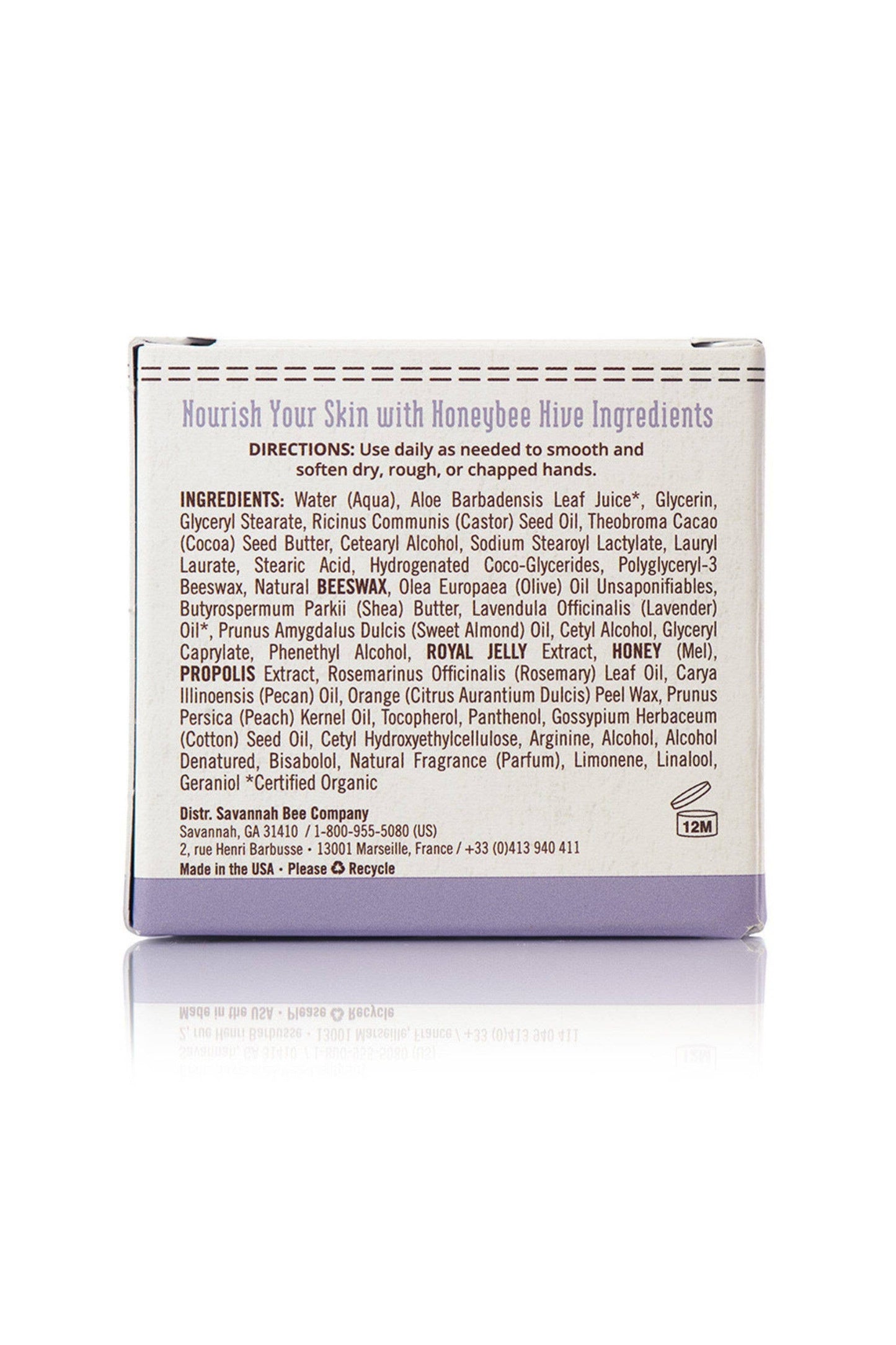 Hand Cream Jar - Rosemary Lavender