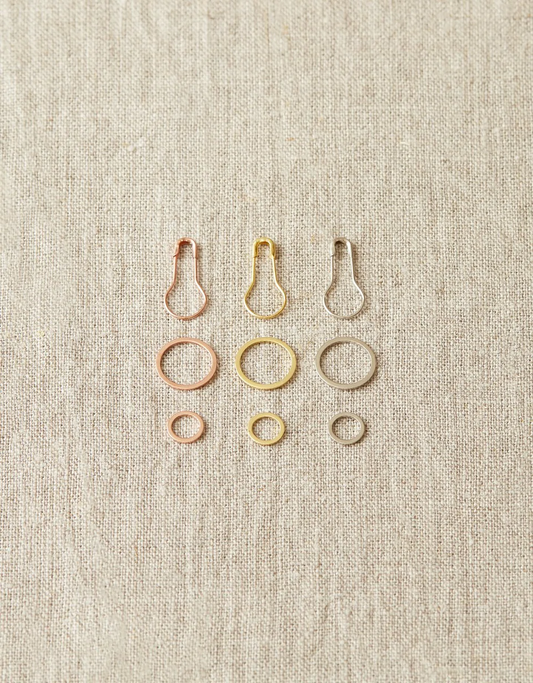 Precious Metal Stitch Markers